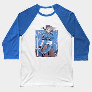 Chun Li Baseball T-Shirt